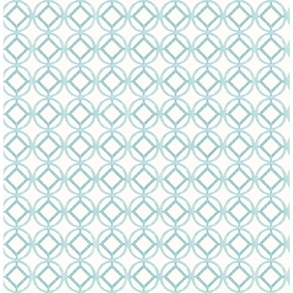 A-Street Prints Star Bay Aqua Geometric Wallpaper A-Street Prints Star Bay Aqua Geometric Wallpaper
