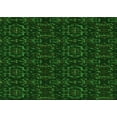 thumbnail image 1 of Ahgly Company Indoor Rectangle Patterned Green Area Rugs, 2' x 5', 1 of 1