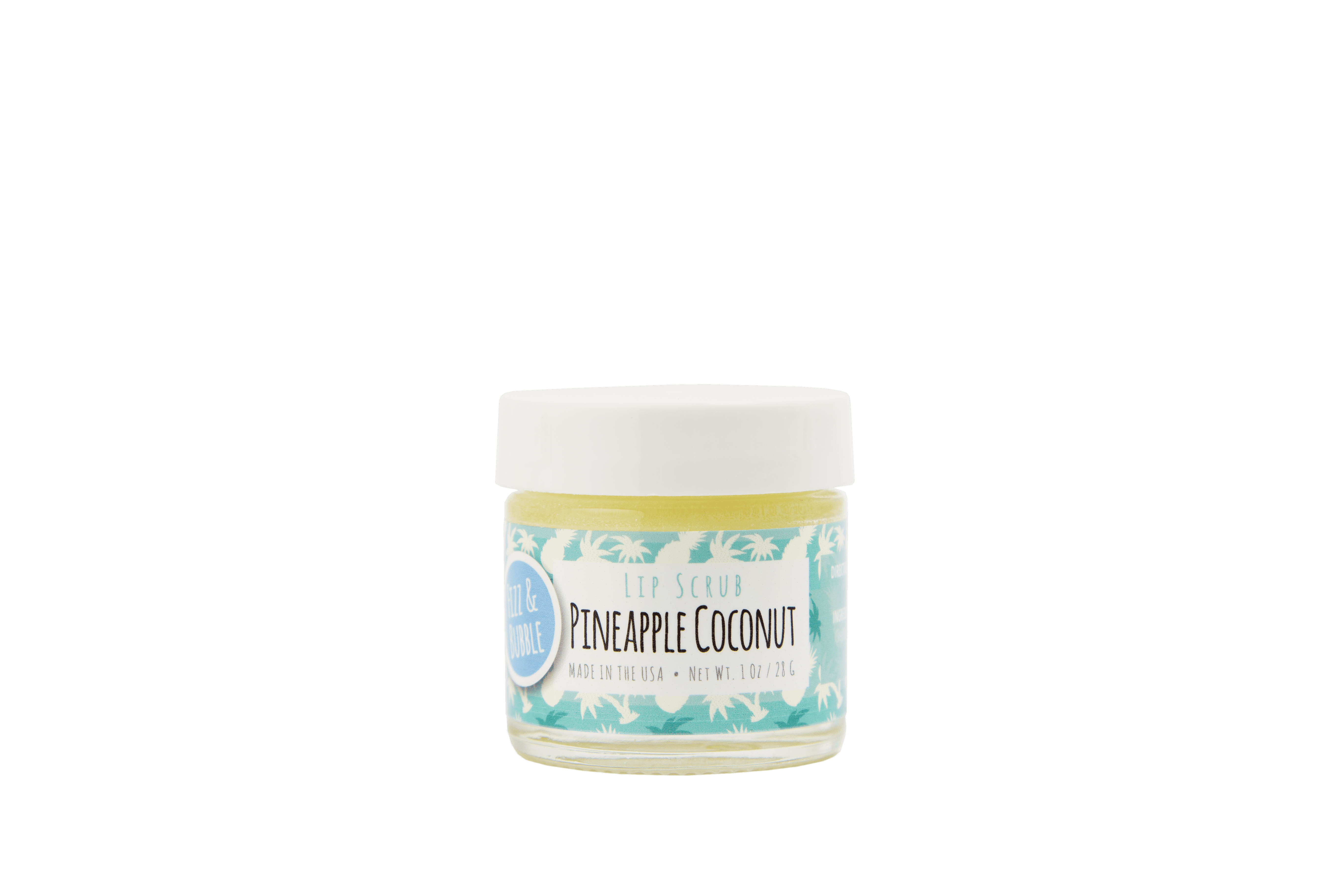Fizz & Bubble Pineapple Coconut Lip Scrub