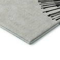 thumbnail image 4 of Addison Rugs Mayfield Washable Transitional Circles Black Rectangle Rug, 5' x 7'6", 4 of 6