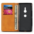 thumbnail image 4 of Adecuado para teléfono móvil Sony Xperia 20 Funda de cuero A20 Edición japonesa Patrón de becerro de color sólido Cartera con ventosa para tarjetas, 4 of 6