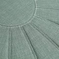 thumbnail image 2 of Madison Park Kelsey Pouf Rond Ottoman Vert d'Eau Voir Ci-Dessous, 2 of 4