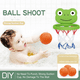 thumbnail image 4 of Ventosa de agua para baloncesto de baño, marco de baloncesto de dibujos animados, mini juguetes de baño para niños y bebés para interiores, 4 of 4