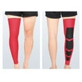1Pc Sports Compression Kneepad Sun Protect Long Leg Sleeves For