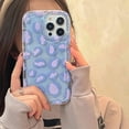 thumbnail image 2 of Compatible with iPhone Case,Clear Leopard Print Cheetah Bumper Protection Soft Shockproof Cover Phone Case (Clear,iPhone 12 Pro Max), 2 of 6