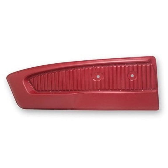Scott Drake C5ZZ65239423DRP 1966 Deluxe Door Panels Dark Red