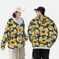 thumbnail image 4 of Lsque Sunflowers UPF 50+ Lightweight Sun Protection Men's Women's Long Sleeve Shirt, Hoodie Performance -X-Large, 4 of 9