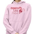 thumbnail image 2 of Candy Cane Cutie Hoodie Sweatshirt Unisex 2X-Large Pink, 2 of 5