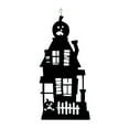 thumbnail image 2 of 17 Inch Haunted House Hanging Silhouette, 2 of 2