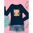 thumbnail image 3 of Cute Puppy W Gummy Eyes Long Sleeve Toddler -Image by Shutterstock,  2 Toddler, 3 of 4