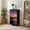 Color-3, variant on 4 Drawer Vertical Storage Dresser hawaiian sunset purple coconut trees royalty free with Wood Top Fabric Pull Drawers