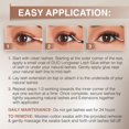 thumbnail image 2 of Kit de extensiones de pestañas Ardell Premapped Cat Eye, paquete de 4, 2 of 7