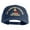 Navy, variant on U.S. Army 1st Armored Division Embroidered Retro Cotton Blend Snapback Cap - Black OSFM