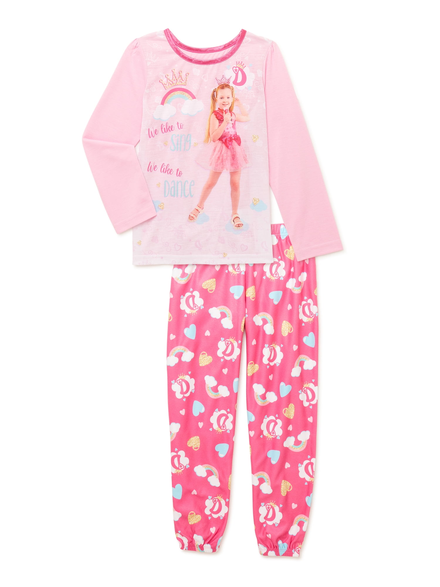 Girls Me To You Tatty Teddy Shorts Pyjamas 2 Piece Kids Pjs Character Nightwear 