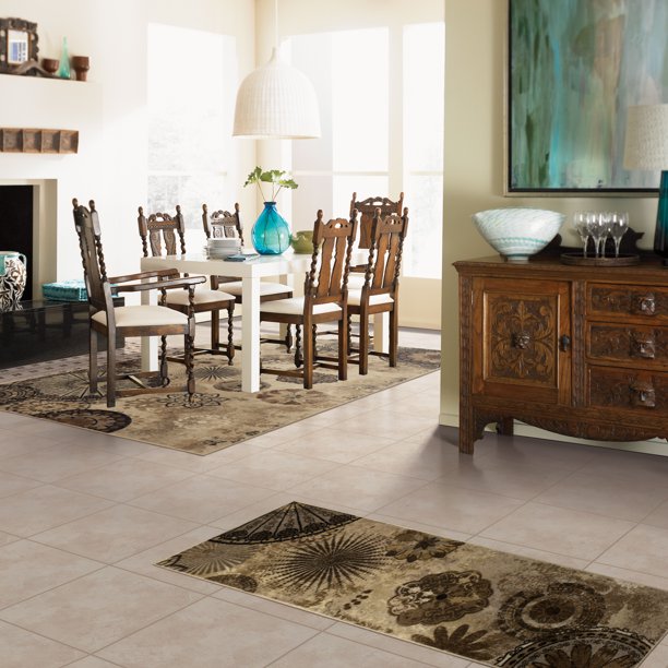 Mohawk Home Caravan Medallion Area Rug and Runner Set