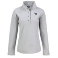 thumbnail image 2 of Women's Cutter & Buck  Gray Tennessee Titans Hunts Point Eco Half-Snap Sweatshirt, 2 of 3