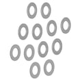 thumbnail image 4 of Filfeel Rondelle 120pcs Laveuse Plate en Acier Inoxydable 4mm ID 7mm OD Accessoire Kit pour l'Entretien, Rondelle Plate en Acier Inoxydable, 4 of 8