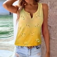 thumbnail image 6 of HOMBOM Womens Graphic Tank Top Shirts Heart Print Sleeveless Casual Yellow Summer Top for Ladies, 6 of 9