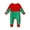 Green, variant on Clearance Newborn Sleepers Baby Girls Boys Long Sleeved Crawl Jumpsuit Newborn Bag Hand Bag Feet Soiled Mop Suit for 0 To 24 Years Baby Onesies (Red,90)