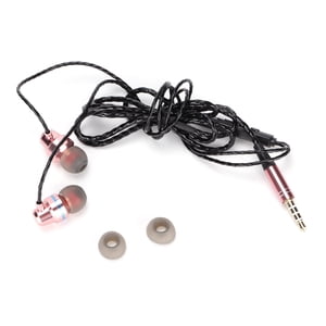 Casques d'oreille filés,3.5mm Ecouteurs filaires avec écouteurs de basse supplémentaires Ecouteurs fils filaires Performance Driven