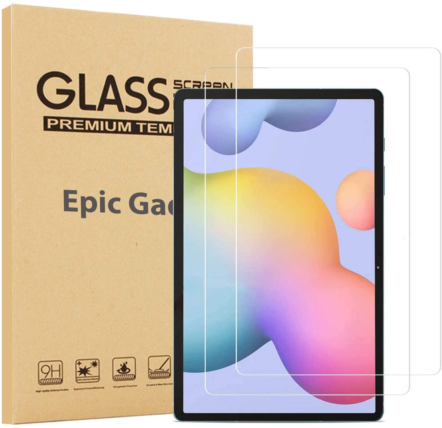 [2Pack] EpicGadget Glass Screen Protector for Samsung Galaxy Tab S7 11