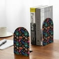 thumbnail image 5 of Naloa Animals Under Water 2 Pcs Bookend Large Capacity Office Book Ends for Home Office Library School Study Decoration, 5 of 8