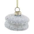 thumbnail image 6 of Northlight Macaroon with Sugar Glass Christmas Ornament - 2" - Blue, 6 of 6