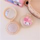 thumbnail image 1 of Espejo de Hello Kitty Sanrio para mujer, peine de cojín de aire Kuromi Airbag, espejo plegable, Cinnamoroll, herramientas de maquillaje portátiles, juguete de Anime Kawaii, 1 of 4