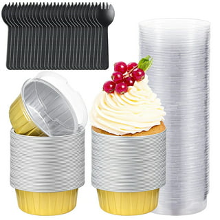 Baking Cups, Eusoar 50pcs 3.5oz Cupcake Liners, Christmas Muffin Cupcake  Liners, Cupcake Wrappers, Cupcake paper, Paper Cupcake Liners Holder