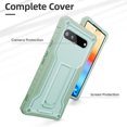 thumbnail image 3 of ExoGuard For Google Pixel 6A Case, Phone Case with Screen Protector and Kickstand (Green), 3 of 8