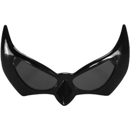 Bat Eyes Small Black Glasses Adult Halloween