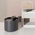 thumbnail image 4 of Fuente de agua inteligente para mascotas, bebedero automático silencioso para perros y gatos, dispensador de agua con filtro de carbón activo eléctrico y carga USB, dispensador de agua azul, 4 of 5