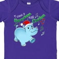 thumbnail image 4 of Inktastic I Want a Hippopotamus for Christmas Hippo in Santa Hat Boys or Girls Baby Bodysuit, 4 of 5