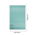 thumbnail image 3 of Square Beach Towel With Hidden Zipper Pocket, Fringed Striped Large Size Bath Towel, Sand Free, Absorbent & Fast Dry, Multifunctional For Beach Pool Camping, 3 of 6