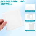 thumbnail image 2 of Uxcell 1-Pack Panel de Acceso para Paneles de Yeso, 3.7x3.7" Cubierta de Agujeros de Pared de Plástico [Blanco, Cuadrado], 2 of 7