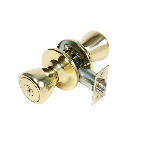 inch knob tulip lockset latch us3 backset polished legend adjustable brass includes entry finish door