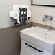thumbnail image 5 of Toilet Roll Holder Metal Paper Holder Owl Shaped Paper Storage for Bathroom (Black), 5 of 5