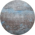 thumbnail image 2 of Addison Rugs Mayfield Premium Machine Washable Transitional Modern Sky Round Rug, 8' x 8', 2 of 6