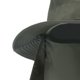 thumbnail image 3 of Hombre Sombrero De Ala Ancha Con Cubierta Facial, Sombrero Tipo Cubo, Protección Solar UPF En Verano, Cuerda Ajustable Contra El Viento, Malla Transpirable Para Pesca,, 3 of 8
