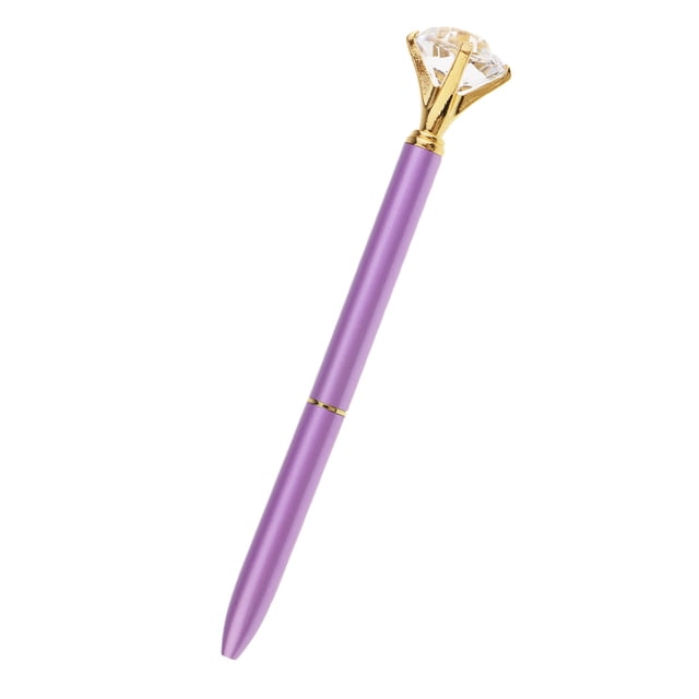 Bolígrafos , bolígrafo recargable, , bolígrafos de rodillo duraderos, punta de bolígrafo de 1 mm Luz púrpura Macarena Escritura de Bolígrafo