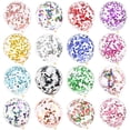 thumbnail image 2 of Globos de látex con confeti dorado, 5/10/20 piezas, transparente, brillante, helio, decoraciones para fiesta de cumpleaños, Baby Shower y boda, 2 of 4