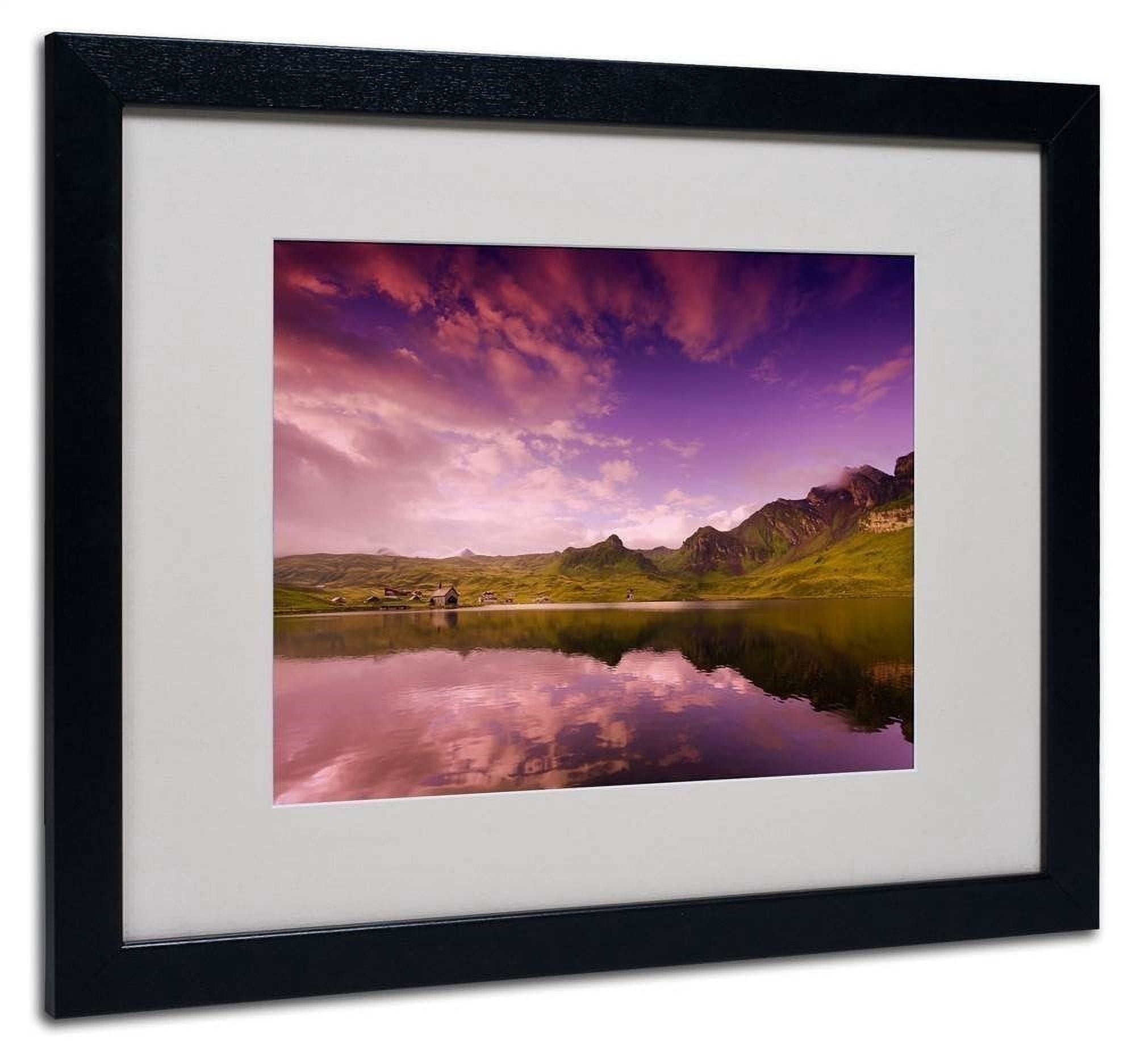 Trademark Fine Art "Beyond the Sky II" Canvas Art by Philippe Sainte-Laudy, Black Frame