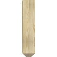 thumbnail image 4 of Ekena Millwork 6"W x 20"D x 28"H Traditional Craftsman Rough Sawn Bracket, Douglas Fir, 4 of 13