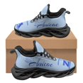 thumbnail image 1 of Zapatos de plataforma resistentes al desgaste con cordones y estampado de hermandad americana para mujer, otoño e invierno, zapatillas de baloncesto con imagen personalizada, 1 of 6