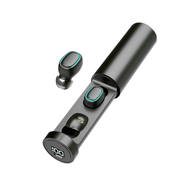 Mini auriculares inalámbricos con control táctil Bluetooth TWS-Auriculares Estéreo Auriculares intrauditivos Auriculares de repuesto 5H Tiempo de servicio prolongado Ipx5 a prueba de agua