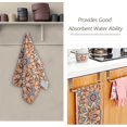 thumbnail image 7 of SKYSONIC 2 Pack 2-Piece Towels Set - Cotton Hand Towels 28.3 x 14.4 Inches Ultra Soft and Absorbent Towels for Face, Kitchen, Bath, Hotel, Gym, Gorgeous Mandala, 7 of 7
