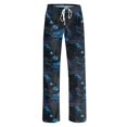thumbnail image 6 of Kintue Halloween Pajama Pants for Women, Funny Pumpkin Ghost Print Trousers, Soft Wide Leg Palazzo Pants, Fall Loungewear, 6 of 7