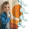 thumbnail image 3 of Blackout Kids Curtains,Mountain Landscape Childrens Insulated Curtains Set Of 2,Bedroom Essentials,Toddler Room Decor 42x84in(106x213cm), 3 of 4