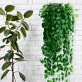 thumbnail image 1 of Xihbxyly Todas Las Ofertas Del Prime Day Hoja de Begonia para Colgar En La Pared, Hiedra para Colgar En La Pared, Hoja de Uva para Colgar En La Pared, Plantas Falsas, Jardinera Artificial para Ventan, 1 of 5