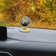 thumbnail image 1 of 2023 Decoraciones navideñas Adornos de metal para coche multiusos, aleación de zinc, decoración de escritorio coleccionable para el hogar para coche Estilo A, 1 of 8